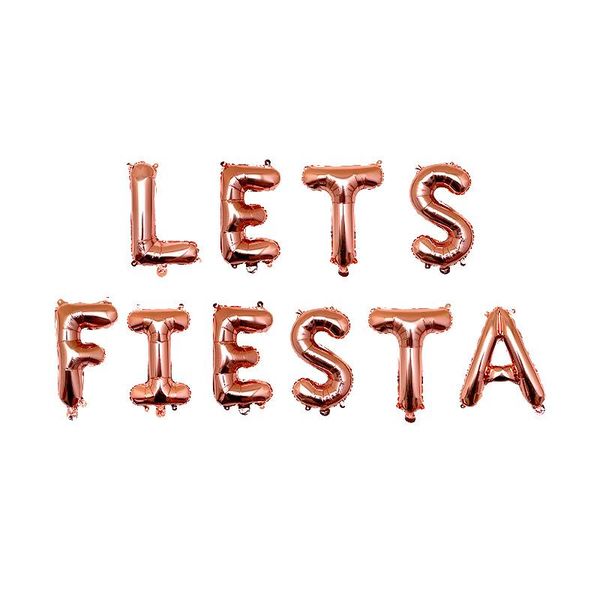 party decoration fiesta letter aluminum balloon set gold rose mexican spanish carnival alphabet balloons
party decoration fiesta letter aluminum balloon set gold rose mexican spanish carnival alphabet balloons