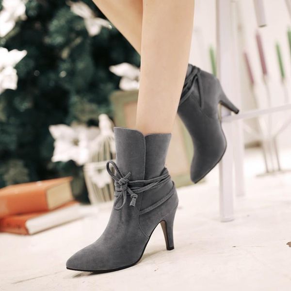 boots big size women shoes ankle for ladies woman winter front lacing tapered heel, Black
boots big size women shoes ankle for ladies woman winter front lacing tapered heel, Black