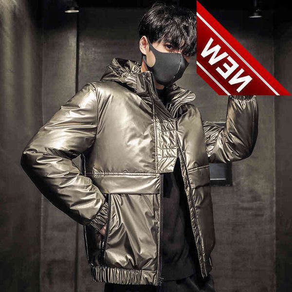 winter men's down jacket coat bright casual fashion heavy student trend young lovers shopping daily warm, Black
winter men's down jacket coat bright casual fashion heavy student trend young lovers shopping daily warm, Black