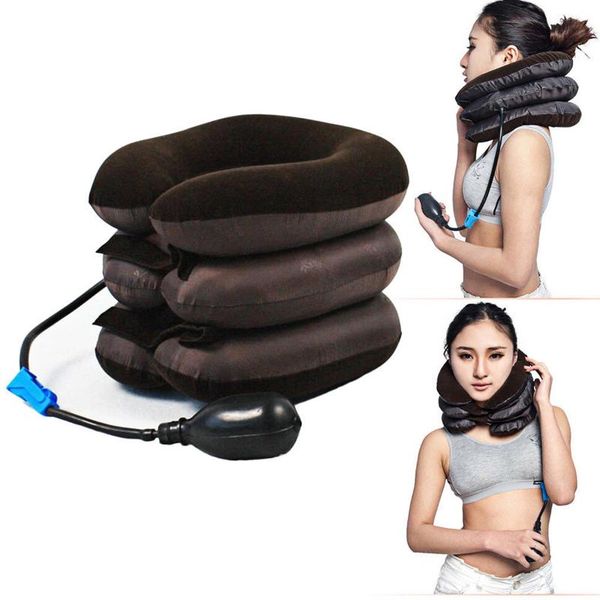 universal neck massager brace support cervical collar air traction therapy device fit for most men and women pillow
universal neck massager brace support cervical collar air traction therapy device fit for most men and women pillow