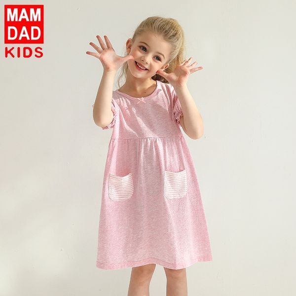 children's short-sleeved sleep summer cotton breathable pajamas girl home service baby air conditioning, Blue;red
children's short-sleeved sleep summer cotton breathable pajamas girl home service baby air conditioning, Blue;red