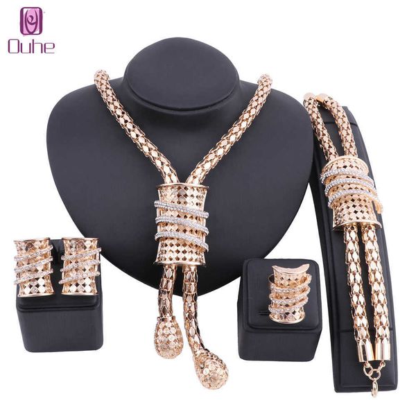 dubai gold color tassel crystal jewelry set bangle earring necklace ring wedding bijoux algeria dubai bridal gifts h1022, Silver
dubai gold color tassel crystal jewelry set bangle earring necklace ring wedding bijoux algeria dubai bridal gifts h1022, Silver