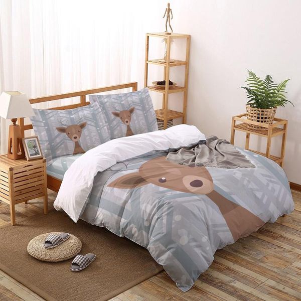 bedding sets winter snowing forest deer cartoon printed set king size soft fashion duvet cover bed sheet pillowcase
bedding sets winter snowing forest deer cartoon printed set king size soft fashion duvet cover bed sheet pillowcase