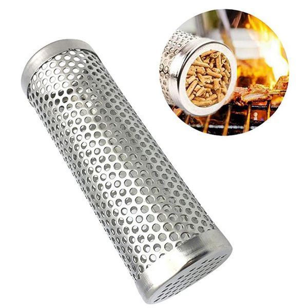 tools & accessories 6'' pellet smoker tube bbq stainless steel grill supplies perforated mesh filter barbecue gadget
tools & accessories 6'' pellet smoker tube bbq stainless steel grill supplies perforated mesh filter barbecue gadget