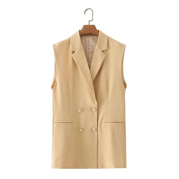 women's vests pinkou women stylish yellow vest sleeveless blazer double breasted jacket outwear casual fashion coat ma05, Black;white
women's vests pinkou women stylish yellow vest sleeveless blazer double breasted jacket outwear casual fashion coat ma05, Black;white