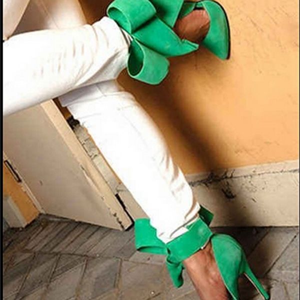 sandal attractive woman blue green suede leather sandals lovely bowknot pointed toe shoes wom, Black
sandal attractive woman blue green suede leather sandals lovely bowknot pointed toe shoes wom, Black