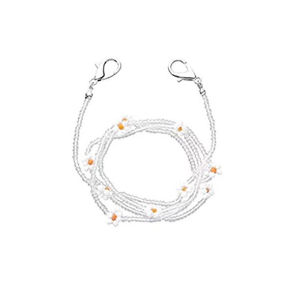 chains 2021 glasses chain daisy mask bracket frame accessories beads colorful color matching, Silver
chains 2021 glasses chain daisy mask bracket frame accessories beads colorful color matching, Silver