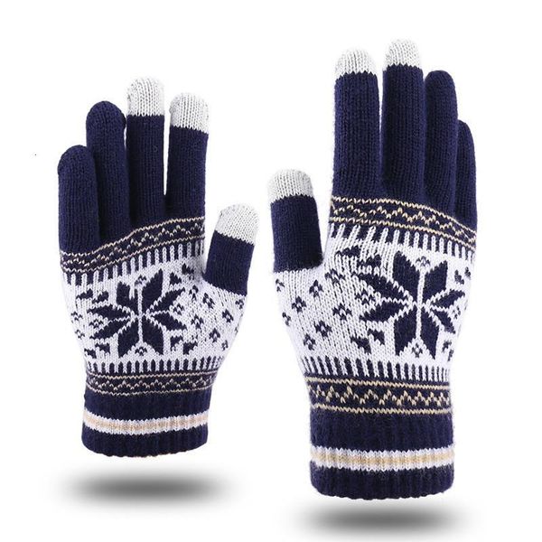 five fingers gloves wool knitted women flower screen sense men fashion arrival warm thick winter snowflake full finger mittens, Blue;gray
five fingers gloves wool knitted women flower screen sense men fashion arrival warm thick winter snowflake full finger mittens, Blue;gray