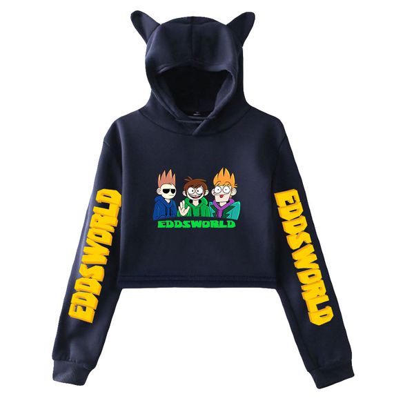 women hoodie eddsworld anime harajuku catears hip hop loose kawaii short sweatshirt show body hoody spring streetwear clothes, Black
women hoodie eddsworld anime harajuku catears hip hop loose kawaii short sweatshirt show body hoody spring streetwear clothes, Black