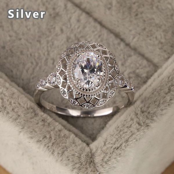 cluster rings selling europe and the united states fashion 925 sterling silver ring hollow platinum zircon crystal jewelry gift umbrella, Golden;silver
cluster rings selling europe and the united states fashion 925 sterling silver ring hollow platinum zircon crystal jewelry gift umbrella, Golden;silver