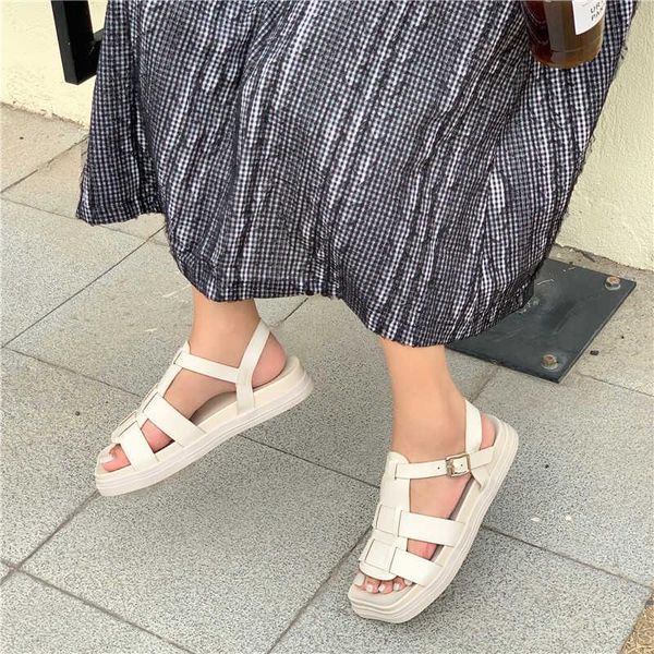 sandals roman sandal girl 2021 summer fairy wind net red french thick bottom muffin casual shoes fashion, Black
sandals roman sandal girl 2021 summer fairy wind net red french thick bottom muffin casual shoes fashion, Black
