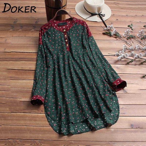 floral print elegant blouse women spring fashion o neck long sleeve loose oversize shirts casual and blouses femme 210603, White
floral print elegant blouse women spring fashion o neck long sleeve loose oversize shirts casual and blouses femme 210603, White