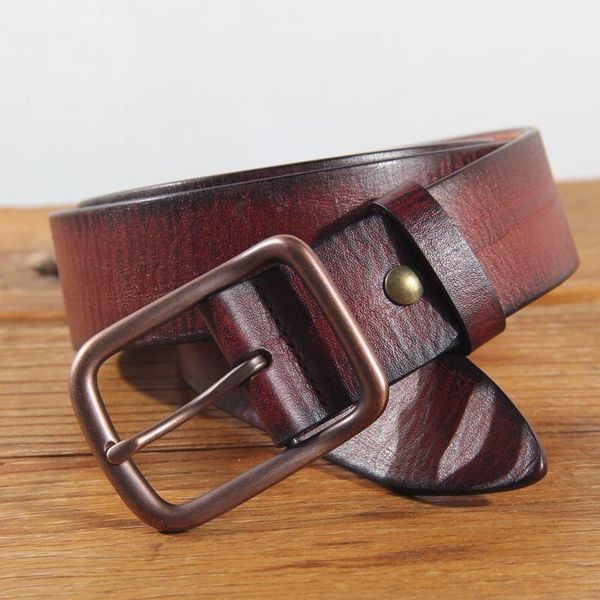 belts cowhide luxury pure copper pin buckle casual cummerbund fashion youth retro wild denim men's belt 3.8cm, Black;brown
belts cowhide luxury pure copper pin buckle casual cummerbund fashion youth retro wild denim men's belt 3.8cm, Black;brown