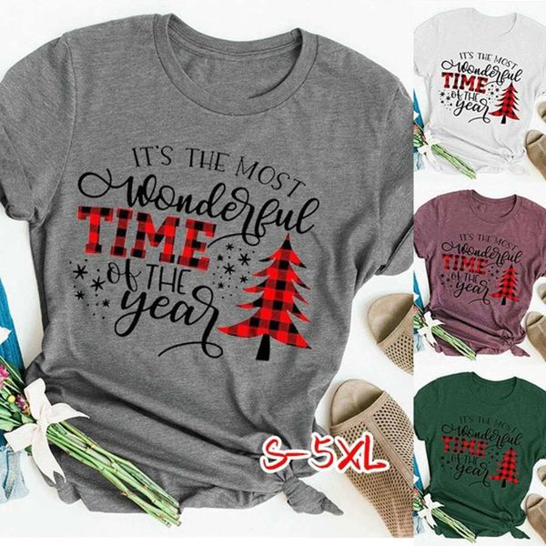 women's t-shirt short sleeve men's and christmas tree print slim fitting round neck with undercoat lqar, White
women's t-shirt short sleeve men's and christmas tree print slim fitting round neck with undercoat lqar, White