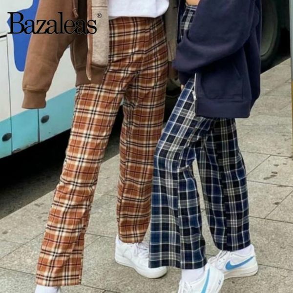 women's pants & capris bazaleas fashion blue patchwork basic women bottom high waist button vintage pockets, Black;white
women's pants & capris bazaleas fashion blue patchwork basic women bottom high waist button vintage pockets, Black;white