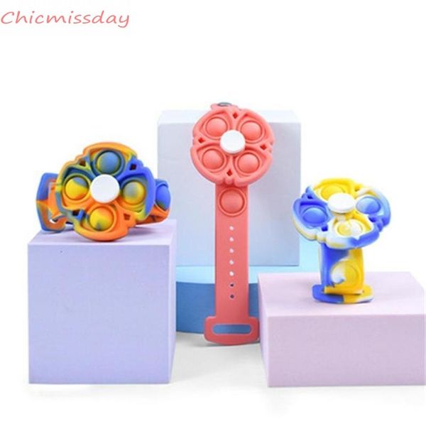 fidget toys silicone bracelet wristband spinning press puzzle finger toys novelty & gag gift decompression toys xx299
fidget toys silicone bracelet wristband spinning press puzzle finger toys novelty & gag gift decompression toys xx299