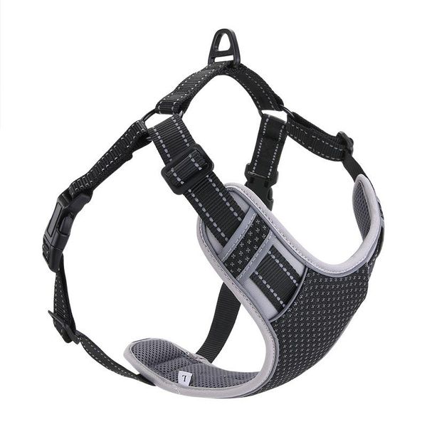 pet dog harness no pull reflective vest adjustable for small large dogs running training chest strap collars & leashes
pet dog harness no pull reflective vest adjustable for small large dogs running training chest strap collars & leashes