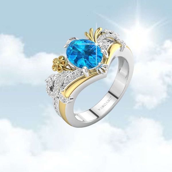tuoyuan new flower bird two color electroplating neutral men's and women's engagement ring, Black
tuoyuan new flower bird two color electroplating neutral men's and women's engagement ring, Black