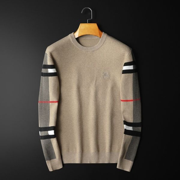 sweaters fashion knit men's t-shirt round neck large sweater 2021 winter base coat, White;black
sweaters fashion knit men's t-shirt round neck large sweater 2021 winter base coat, White;black