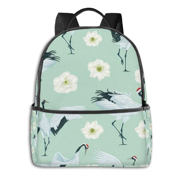 backpack classical simple women men canvas backpacks school bag for teenagers girls boycranes and flowers lapback pack travel
backpack classical simple women men canvas backpacks school bag for teenagers girls boycranes and flowers lapback pack travel