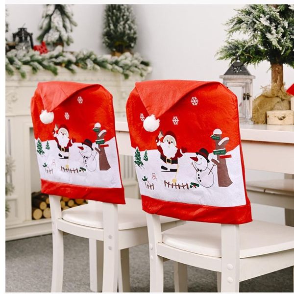 party masks 2021 christmas 2pcs santa claus chair cover non-woven table red set chairs back decorations must-have family
party masks 2021 christmas 2pcs santa claus chair cover non-woven table red set chairs back decorations must-have family