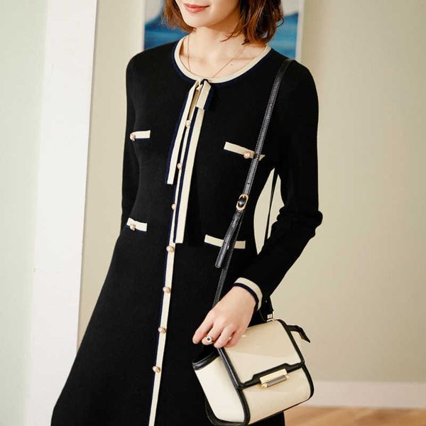 casual dresses bowknot is sweet wind wool dressed in long hair show thin ladies knitted yb9l, Black;gray
casual dresses bowknot is sweet wind wool dressed in long hair show thin ladies knitted yb9l, Black;gray