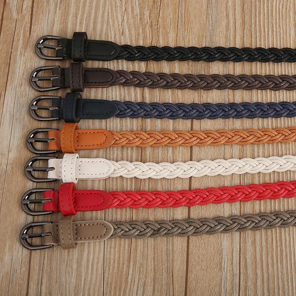 belts vintage women ladies candy rope canvas strap female elegant jeans dress modeling fashion braided waist belt, Black;brown
belts vintage women ladies candy rope canvas strap female elegant jeans dress modeling fashion braided waist belt, Black;brown
