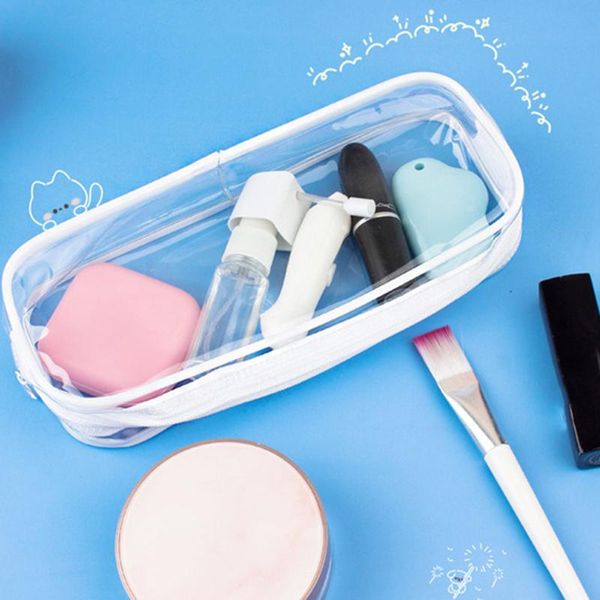 storage bags pencil case durable transparent waterproof office stationery organizer pouch cosmetic bag for girls and boys
storage bags pencil case durable transparent waterproof office stationery organizer pouch cosmetic bag for girls and boys
