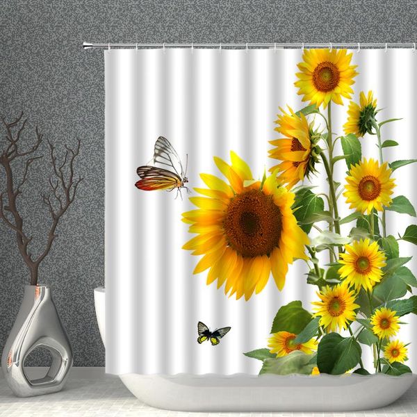 sunflower full of vitalit yellow flowers green leaves shower curtain set waterproof polyester fabric bath curtains with hooks
sunflower full of vitalit yellow flowers green leaves shower curtain set waterproof polyester fabric bath curtains with hooks