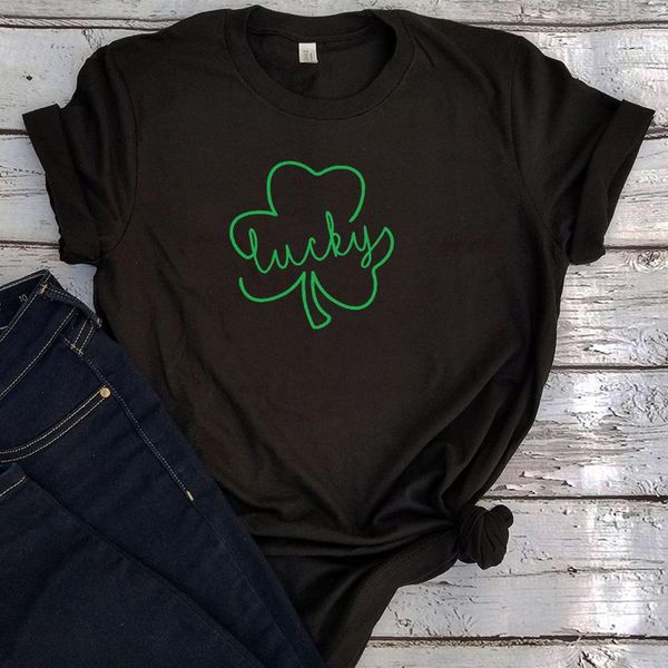 women's t-shirt lucky shamrock tshirt vintage st. patrick's day luck aesthetic graphic t shirts 2021 floral couple clothes, White
women's t-shirt lucky shamrock tshirt vintage st. patrick's day luck aesthetic graphic t shirts 2021 floral couple clothes, White