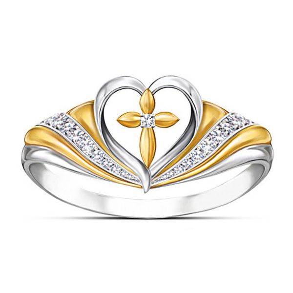 wedding rings statement ring jewelry 2021 gold,silver color heart cross zircon for women weeding engagement gift accessories fashion, Slivery;golden
wedding rings statement ring jewelry 2021 gold,silver color heart cross zircon for women weeding engagement gift accessories fashion, Slivery;golden