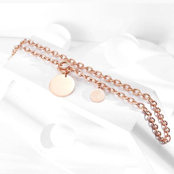 pendant necklaces stainless steel women pendants chain love round card t buckle for girlfriend wife jewelry creativity gift wholesale, Silver
pendant necklaces stainless steel women pendants chain love round card t buckle for girlfriend wife jewelry creativity gift wholesale, Silver