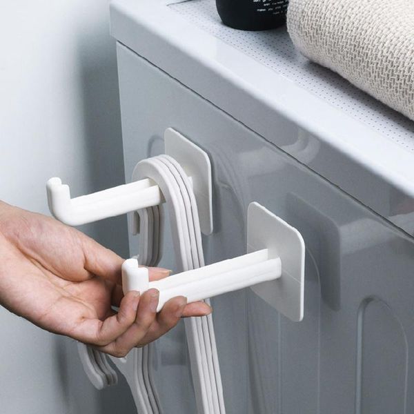 2pcs wall-mounted finishing hook hanger storage rack multi-purpose hooks multifunctional perforation-& rails
2pcs wall-mounted finishing hook hanger storage rack multi-purpose hooks multifunctional perforation-& rails
