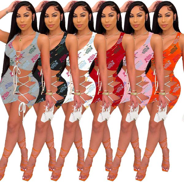 women two piece dress set summer beach clothing print letter sleeveless skirt night club wear crop mini skirt suit, White
women two piece dress set summer beach clothing print letter sleeveless skirt night club wear crop mini skirt suit, White