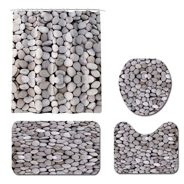 bath mats carpet set bathroom stone printing non-slip mat shower curtain doormats decor toilet seat cover rug
bath mats carpet set bathroom stone printing non-slip mat shower curtain doormats decor toilet seat cover rug