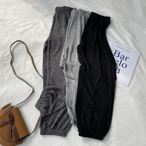 spring and autumn women's casual solid color high waist loose wide leg pants & capris, Black;white
spring and autumn women's casual solid color high waist loose wide leg pants & capris, Black;white