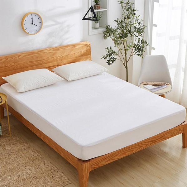 sheets & sets white mattress cover fitted sheet breathable waterproof antibacterial bed with elastic 120 x 200 cm
sheets & sets white mattress cover fitted sheet breathable waterproof antibacterial bed with elastic 120 x 200 cm