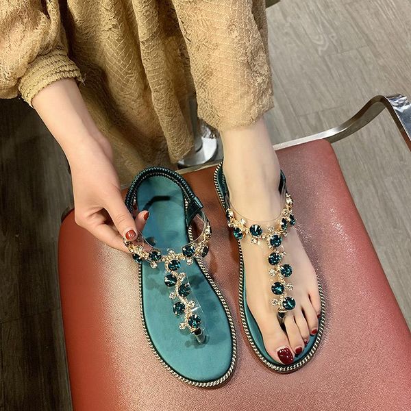 summer woman flats female gladiator women elastic sandals crystal comfortable beach footwear band fashion shoes women's, Black
summer woman flats female gladiator women elastic sandals crystal comfortable beach footwear band fashion shoes women's, Black