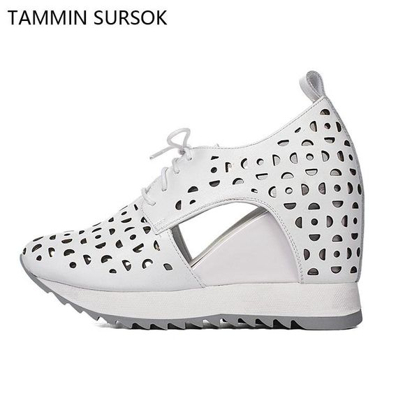 dress shoes fashion genuine leather height increasing hollow breathable women lace-up thick-soled casual wedges high heel, Black
dress shoes fashion genuine leather height increasing hollow breathable women lace-up thick-soled casual wedges high heel, Black