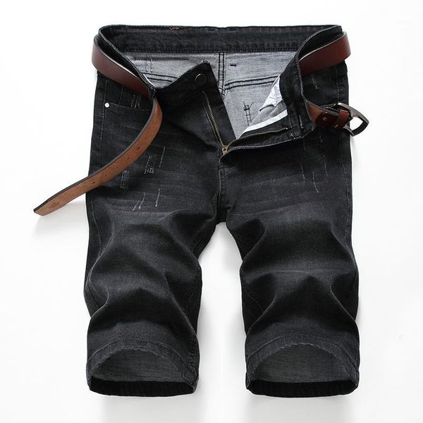 men's jeans denim shorts ripped holes slim fashion casual small straight five-point, Blue
men's jeans denim shorts ripped holes slim fashion casual small straight five-point, Blue