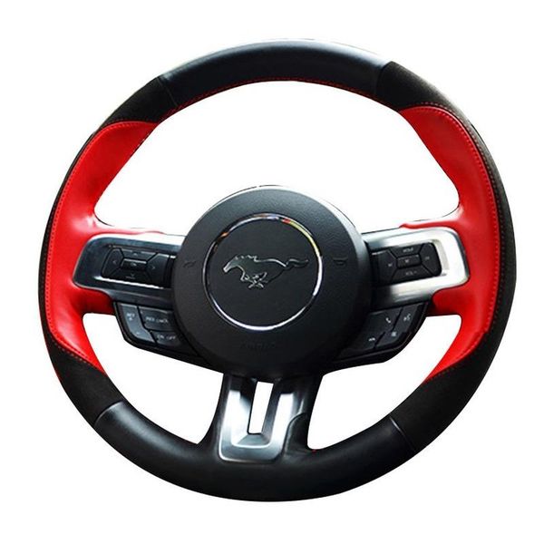 steering wheel covers for mustang high-quality hand-stitched leather car cover accessories
steering wheel covers for mustang high-quality hand-stitched leather car cover accessories