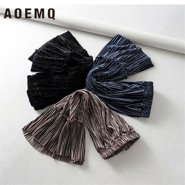 skirts aoemq metallic fashion velvet pleated skirt female 2021 autumn and winter long section high waist a word, Black
skirts aoemq metallic fashion velvet pleated skirt female 2021 autumn and winter long section high waist a word, Black
