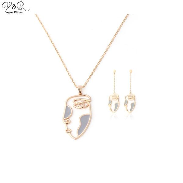 earrings & necklace ribbon arrival sets for women gold face and with pearl jewelry series original design brand, Silver
earrings & necklace ribbon arrival sets for women gold face and with pearl jewelry series original design brand, Silver