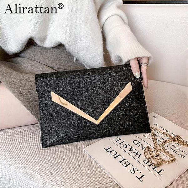evening bags luxury sequined pu leather envelope bag clutch for women 2021 fashion brand ladies metal chain shoulder messenger
evening bags luxury sequined pu leather envelope bag clutch for women 2021 fashion brand ladies metal chain shoulder messenger
