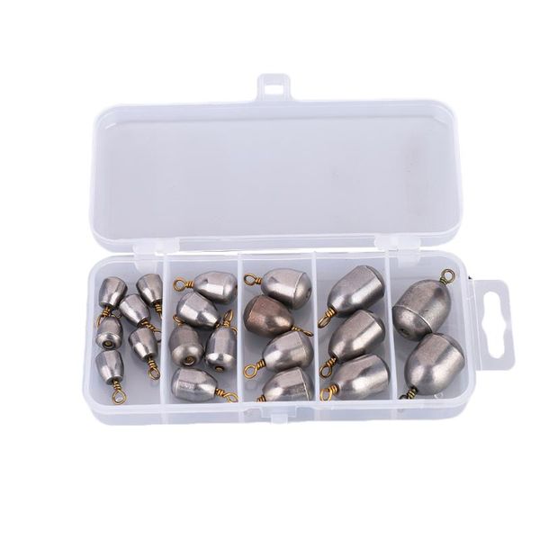 20pcs fishing sinkers weights sinker fish casting tool set for outdoor accessories lure hooks
20pcs fishing sinkers weights sinker fish casting tool set for outdoor accessories lure hooks