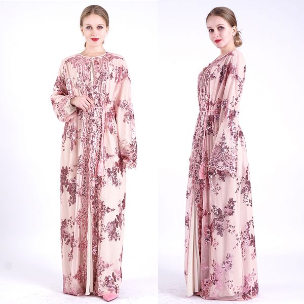 embroidery sequin abaya kimono cardigan muslim hijab dress turkish islam ramadan eid mubarak abayas for women dubai kaftan mujer, Red
embroidery sequin abaya kimono cardigan muslim hijab dress turkish islam ramadan eid mubarak abayas for women dubai kaftan mujer, Red
