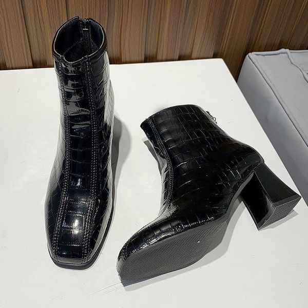 fhanchu 2022 square toe women high heeled short bootsfashion plush winter shoesbritish style ankle botasblackdropship, Black
fhanchu 2022 square toe women high heeled short bootsfashion plush winter shoesbritish style ankle botasblackdropship, Black