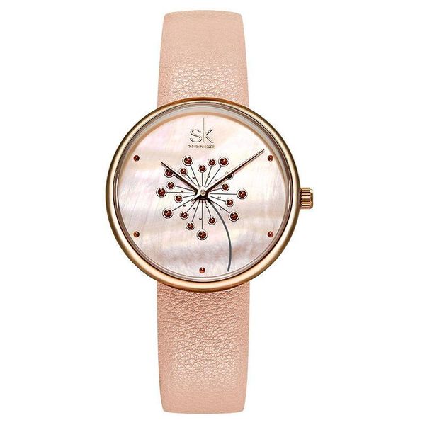 wristwatches student sports watch concept fashion belt female dandelion color shell face waterproof classic, Slivery;brown
wristwatches student sports watch concept fashion belt female dandelion color shell face waterproof classic, Slivery;brown