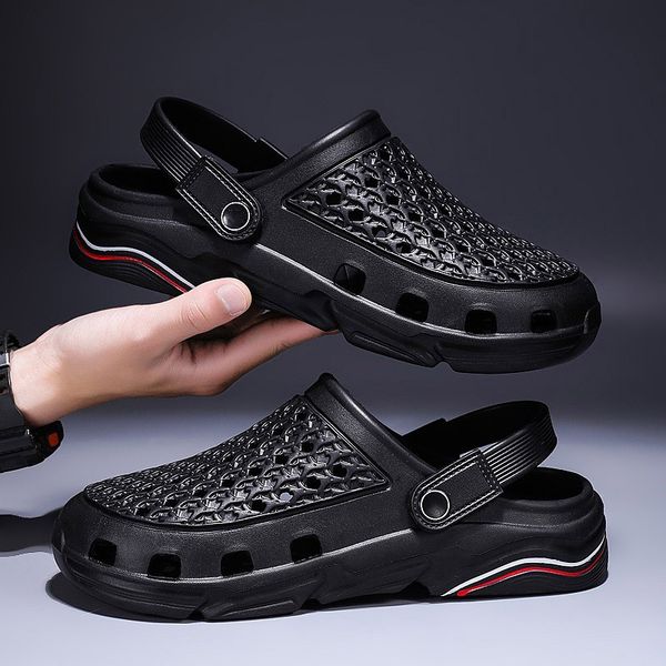men womens sport trainers size hole sandals shoes trend casual summer 2021 beach dual-use outdoor men's baotou sandal and slippers code, Black
men womens sport trainers size hole sandals shoes trend casual summer 2021 beach dual-use outdoor men's baotou sandal and slippers code, Black