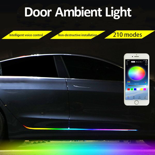 colorful car door ambient light led strip lights pedal atmosphere flashing light bluetooth app remote music control diy auto interior exteri
colorful car door ambient light led strip lights pedal atmosphere flashing light bluetooth app remote music control diy auto interior exteri